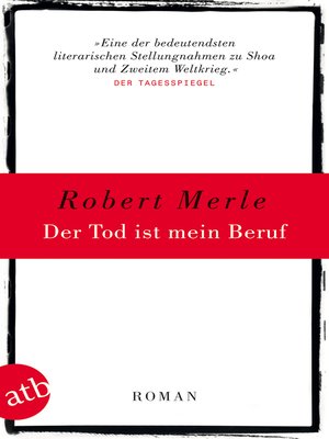 cover image of Der Tod ist mein Beruf